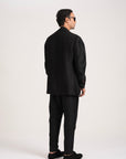 Black Autumn Waistcoat