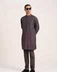 Purple Autumn Kurta