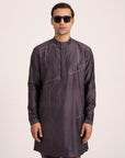 Purple Swan Kurta