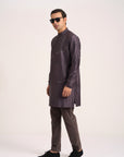 Purple Swan Kurta