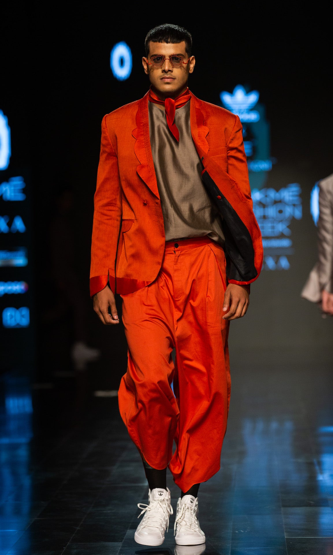 Blazer Red Orange Coat Burnt Orange Jacket