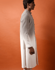 Grey Ombre Jacket-Antar-Agni