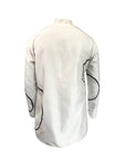 Big Moth Circles Embroidered Shirt-Antar-Agni