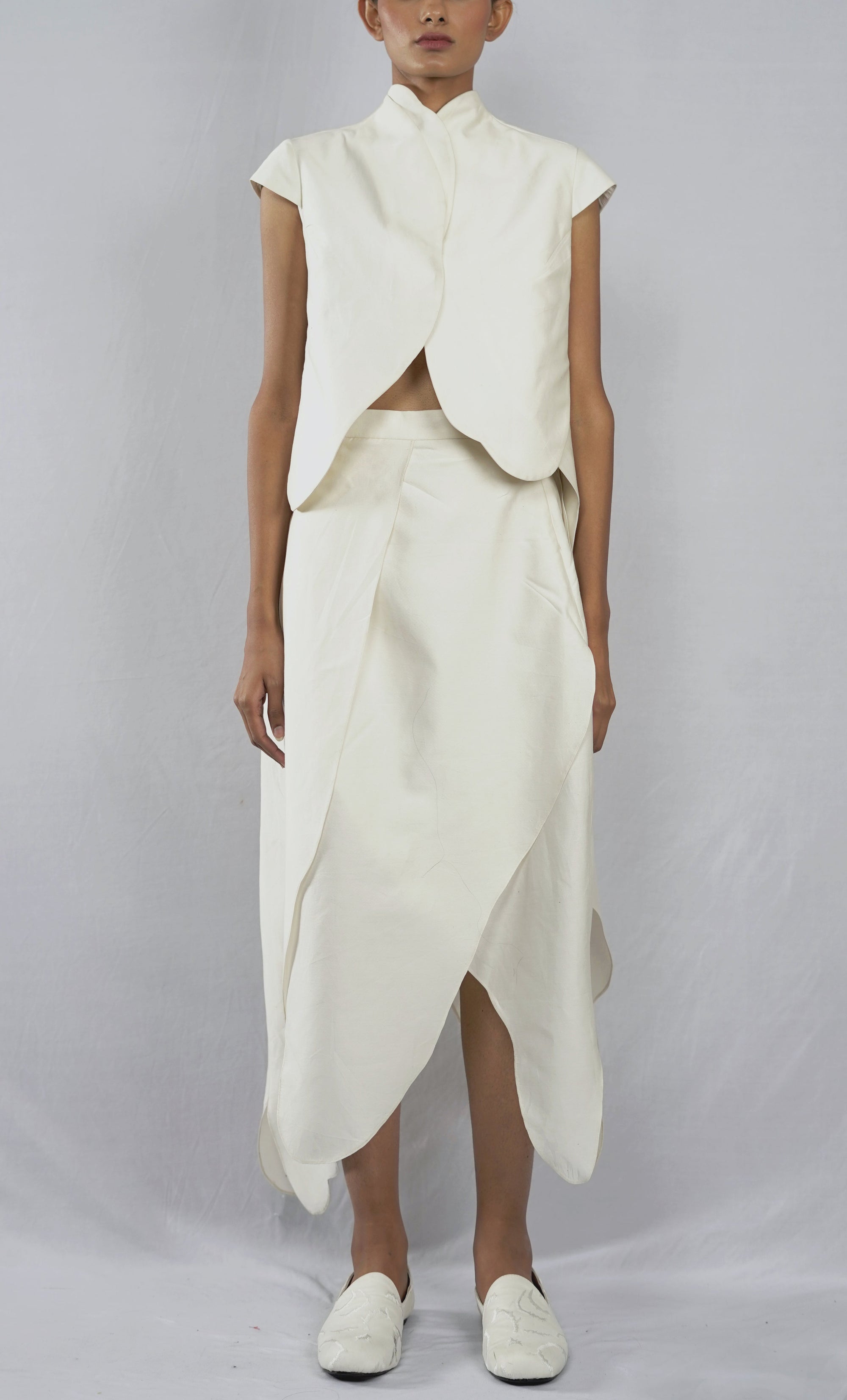 Leaf Crop Top-Antar-Agni