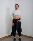 Side Dhoti Pants-Antar-Agni