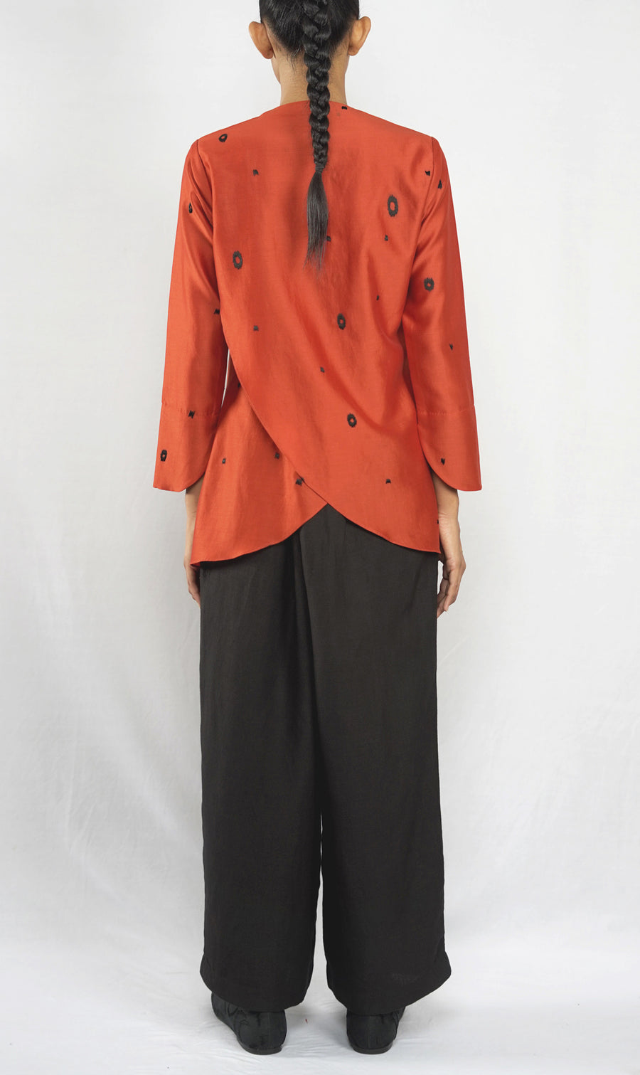 Cluster Two Embroidered Shirt-Antar-Agni