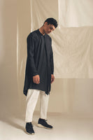 Relaxed Fit Trousers with elastic waistband-Antar-Agni