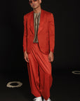 Burnt Orange Jacket-Antar-Agni