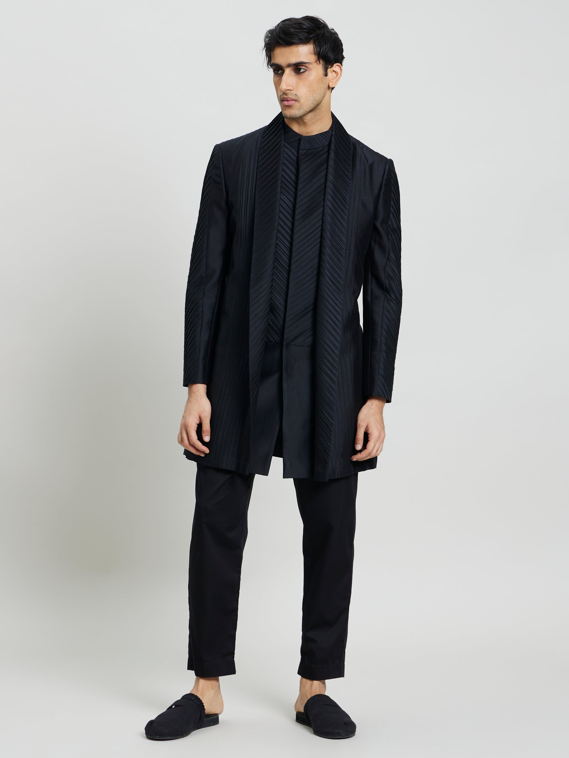 Blade Long Bandhgala Jacket