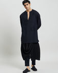 Black Morning Kurta