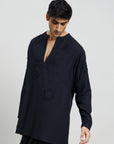 Black Morning Kurta