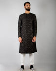 Embroidered Long Jacket-Antar-Agni