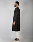 Embroidered Long Jacket-Antar-Agni