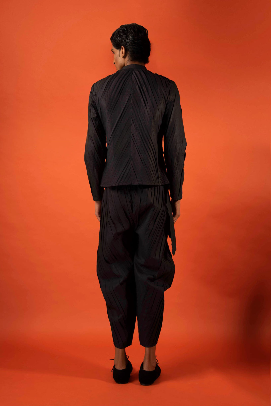 Pleated shirt-Antar-Agni