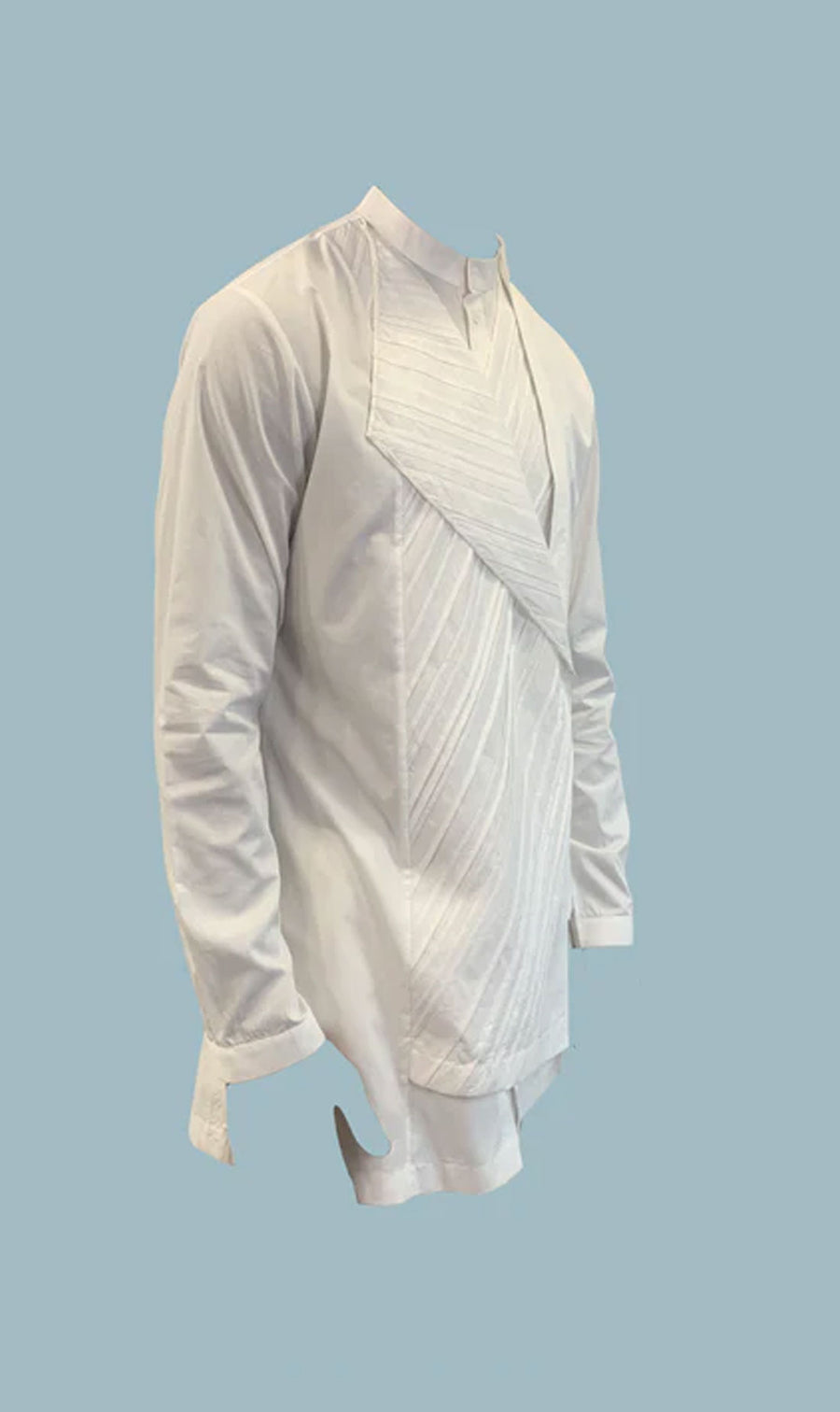 Pleated Fin Shirt-Antar-Agni