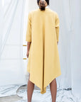 Rhombus Shirt Dress-Antar-Agni